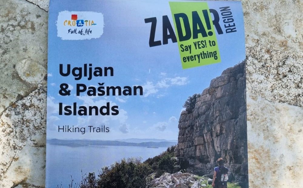 Karta TZO Ugljan Pašman